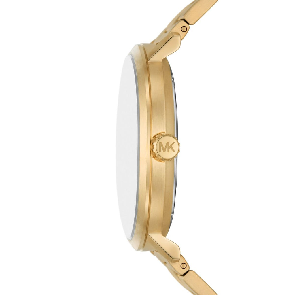 Michael Kors Blake Quartz Black Dial Gold Steel Strap Watch for Men - MK9136 Buy Now By Michael Kors