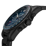 Emporio Armani Sigma Chronograph Blue Dial Black Silicone Strap Watch For Men - AR6121 Buy Now By Emporio Armani