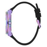 Guess Multifunction Analog Purple Dial Black Rubber Strap Watch For Women - GW0620L4 Buy Now By Guess