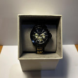 Michael Kors Wren Chronograph Black Dial Two Tone Steel Strap Watch for Women - MK6978 Buy Now By Michael Kors