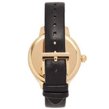 Tory Burch Collins White Dial Black Leather Strap Watch for Women - TBW1205 Buy Now By Tory Burch