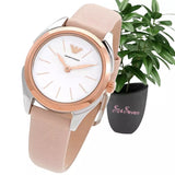 Emporio Armani Valeria Quartz White Dial Beige Leather Strap Watch For Women - AR11031 Buy Now By Emporio Armani