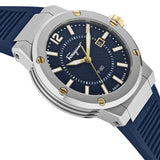 Salvatore Ferragamo F-80 Blue Dial Blue Rubber Strap Watch For Men - SFHY01122 Buy Now By Salvatore Ferragamo