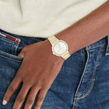 Tommy Hilfiger Joy Chronograph Silver Dial Two Tone Steel Strap Watch for Women - 1782534 Buy Now By Tommy Hilfiger