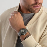 Emporio Armani Analog Chronograph Black Dial Black Steel Strap Watch For Men - AR11531 Buy Now By Emporio Armani