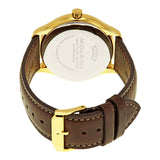 Movado Heritage Calendoplan Beige Dial Brown Leather Strap Watch for Men - 3650003 Buy Now By Movado