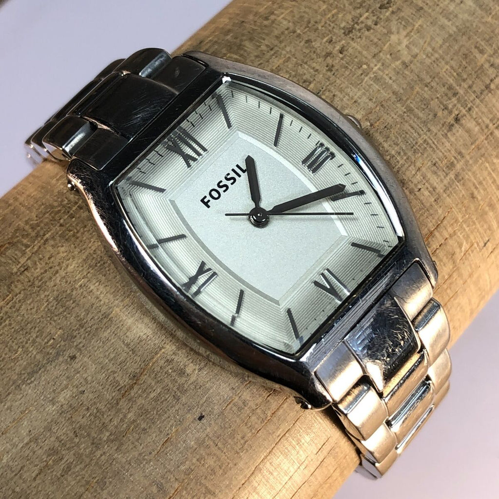 Fossil Wallace Designer Silver Dial Silver Steel Strap Watch for Women - ES3057 Buy Now By Fossil