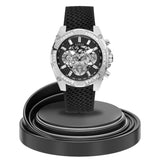 Guess Trophy Multifunction Black Dial Black Rubber Strap Watch for Men - GW0333G1 Buy Now By Guess