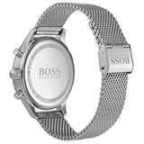Hugo Boss Companion Chronograph Grey Dial Silver Mesh Bracelet Watch For Men - 1513549 Buy Now By Hugo Boss
