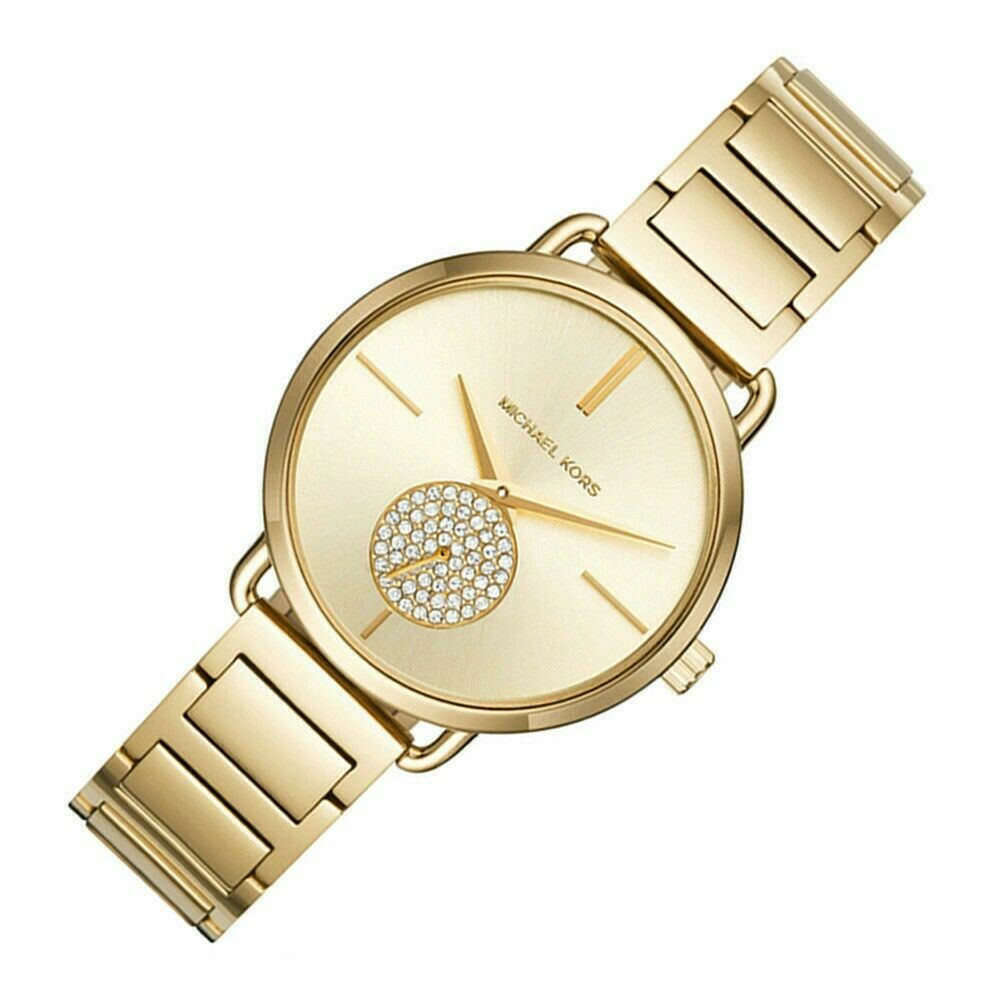 Michael Kors Portia Gold Dial Gold Steel Strap Watch for Women - MK3639 Buy Now By Michael Kors