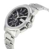 Gucci G Chrono Black Dial Silver Steel Strap Watch For Men - YA101204 Buy Now By Gucci