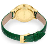 Swarovski Octea Nova Crystals Green Dial Green Leather Strap Watch for Women - 5650005 Buy Now By Swarovski