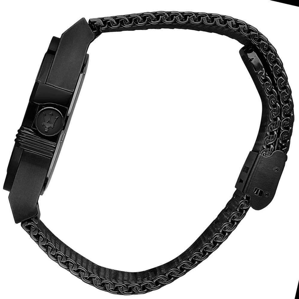 Maserati Potenza Aqua Edition Black Dial Black Mesh Strap Watch For Men - R8853144002 Buy Now By Maserati