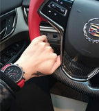 Emporio Armani Luigi Chronograph Black Dial Red Leather Strap Watch For Men - AR1971 Buy Now By Emporio Armani