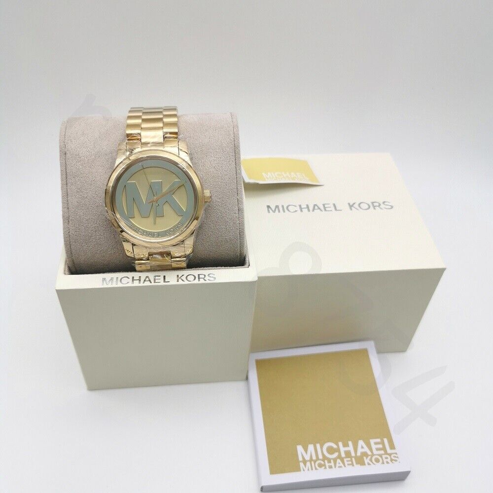 Michael Kors Runway Gold Dial Gold Steel Strap Watch for Women - MK5786 Buy Now By Michael Kors