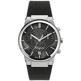Salvatore Ferragamo Sapphire Chrono Black Dial Black Silicone Strap Watch for Men - SFME00121 Buy Now By Salvatore Ferragamo