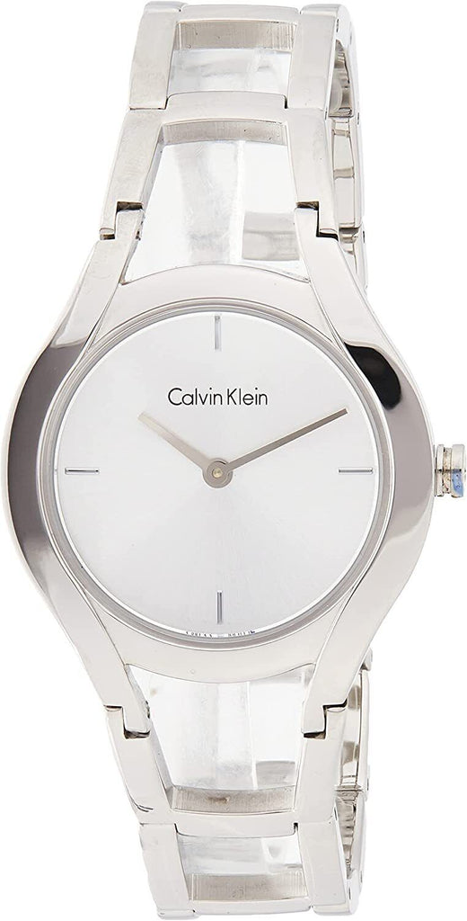Calvin Klein Class White Dial Silver Steel Strap Watch for Women - K6R23126 Buy Now By Calvin Klein