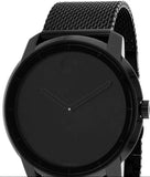 Movado Bold Black Dial Black Mesh Bracelet Watch For Men - 3600261 Buy Now By Movado