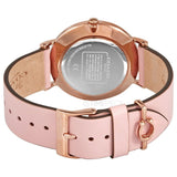 Coach Delancey Gold Dial Pink Leather Strap Watch for Women - 14503332 Buy Now By Coach