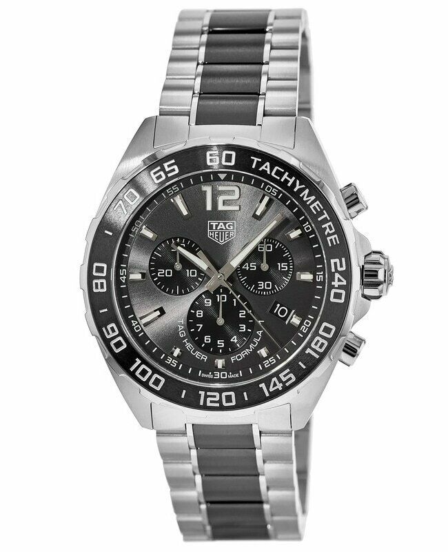 Tag Heuer Formula 1 Anthracite Dial Two Tone Steel Strap Watch For Men - CAZ1011.BA0843 Buy Now By Tag Heuer