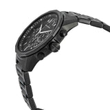 Armani Exchange Drexler Chronograph Black Dial Black Steel Strap Watch For Men - AX2639 Buy Now By Armani Exchange