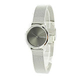 Calvin Klein Minimal Grey Dial Silver Mesh Bracelet Watch for Women - K3M231Y3 Buy Now By Calvin Klein