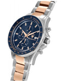 Maserati SFIDA Chronograph Blue Dial Two Tone Steel Strap Watch For Men - R8873640012 Buy Now By Maserati