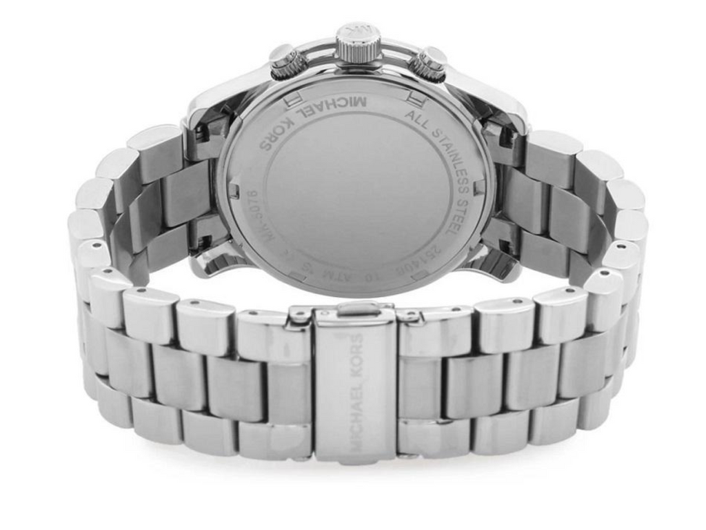 Michael Kors Runway Silver Dial Silver Steel Strap Watch for Women - MK5076 Buy Now By Michael Kors