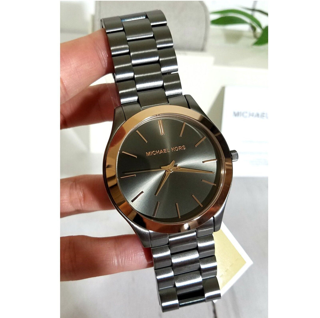 Michael Kors Runway Quartz Grey Dial Grey Steel Strap Watch For Women - MK8576 Buy Now By Michael Kors