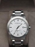 Burberry The City Silver Dial Silver Steel Strap Watch for Men - BU9900 Buy Now By Burberry