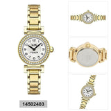 Coach Madison White Dial Gold Steel Strap Watch for Women - 14502403 Buy Now By Coach