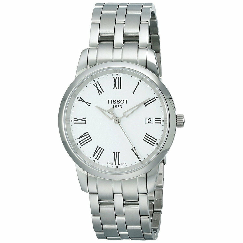 Tissot T Classic Dream White Dial Silver Steel Strap Watch for Men - T033.410.11.013.01 Buy Now By Tissot