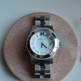 Marc Jacobs Rivera Silver Dial Silver Steel Strap Watch for Women - MBM3133 Buy Now By Marc Jacobs