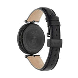 Versace Palazzo Empire Black Dial Black Leather Strap Watch for Women - VCO050017 Buy Now By Versace