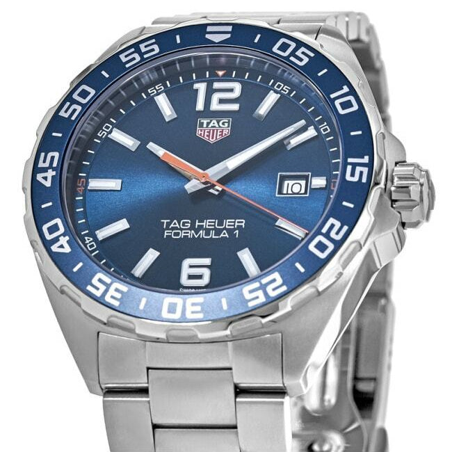 Tag Heuer Formula 1 Quartz Blue Dial Silver Steel Strap Watch for Men - WAZ1010.BA0842 Buy Now By Tag Heuer