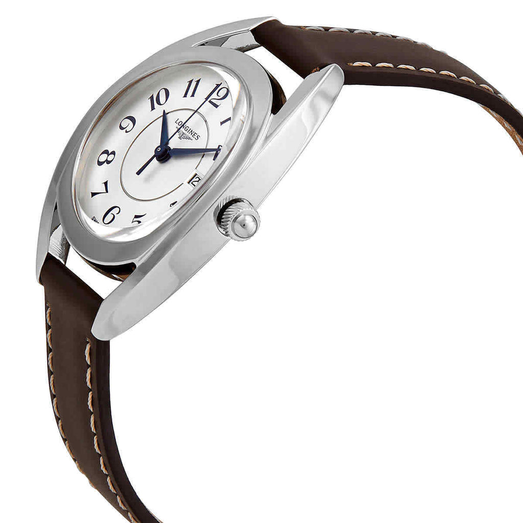 Longines Equestrian Silver Dial Watch for Women - L6.136.4.73.2 Buy Now By Longines