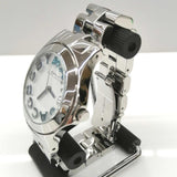 Marc Jacobs Rivera White Dial Silver Steel Strap Watch for Women - MBM3136 Buy Now By Marc Jacobs