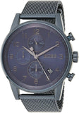 Hugo Boss Navigator Chronograph Blue Dial Blue Mesh Bracelet Watch for Men - 1513538 Buy Now By Hugo Boss