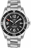 Breitling Superocean Automatic 44mm Black Dial Silver Steel Strap Watch for Men - A17367D71B1A1 Buy Now By Breitling