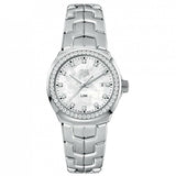 Tag Heuer Link Quartz Diamonds Mother of Pearl Dial Silver Steel Strap Watch for Women - WBC1316.BA0600 Buy Now By Tag Heuer