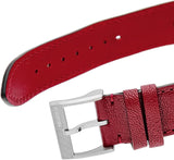 Gucci G Timeless Automatic Silver Dial Red Leather Strap Watch For Men - YA126346 Buy Now By Gucci