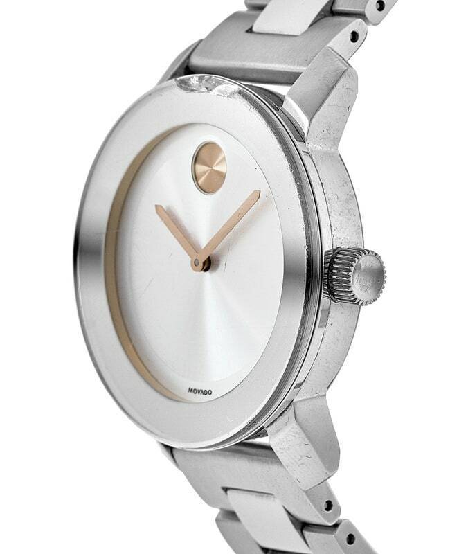 Movado Bold Silver Dial Silver Steel Strap Watch For Women - 3600084 Buy Now By Movado