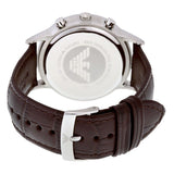 Emporio Armani Renato Chronograph Black Dial Brown Leather Strap Watch For Men - AR2482 Buy Now By Emporio Armani