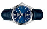Tag Heuer Carrera Date Blue Dial Blue Leather Strap Watch for Men - WBN2112.FC6504 Buy Now By Tag Heuer