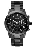 Guess Chronograph Black Dial Black Steel Strap Watch for Men - W15061G1 Buy Now By Guess