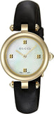 Gucci Diamantissima Mother of Pearl Dial Black Leather Strap Watch For Women - YA141505 Buy Now By Gucci