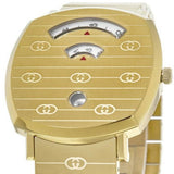 Gucci Grip Yellow Gold Dial Yellow Gold Steel Strap Unisex Watch - YA157403 Buy Now By Gucci