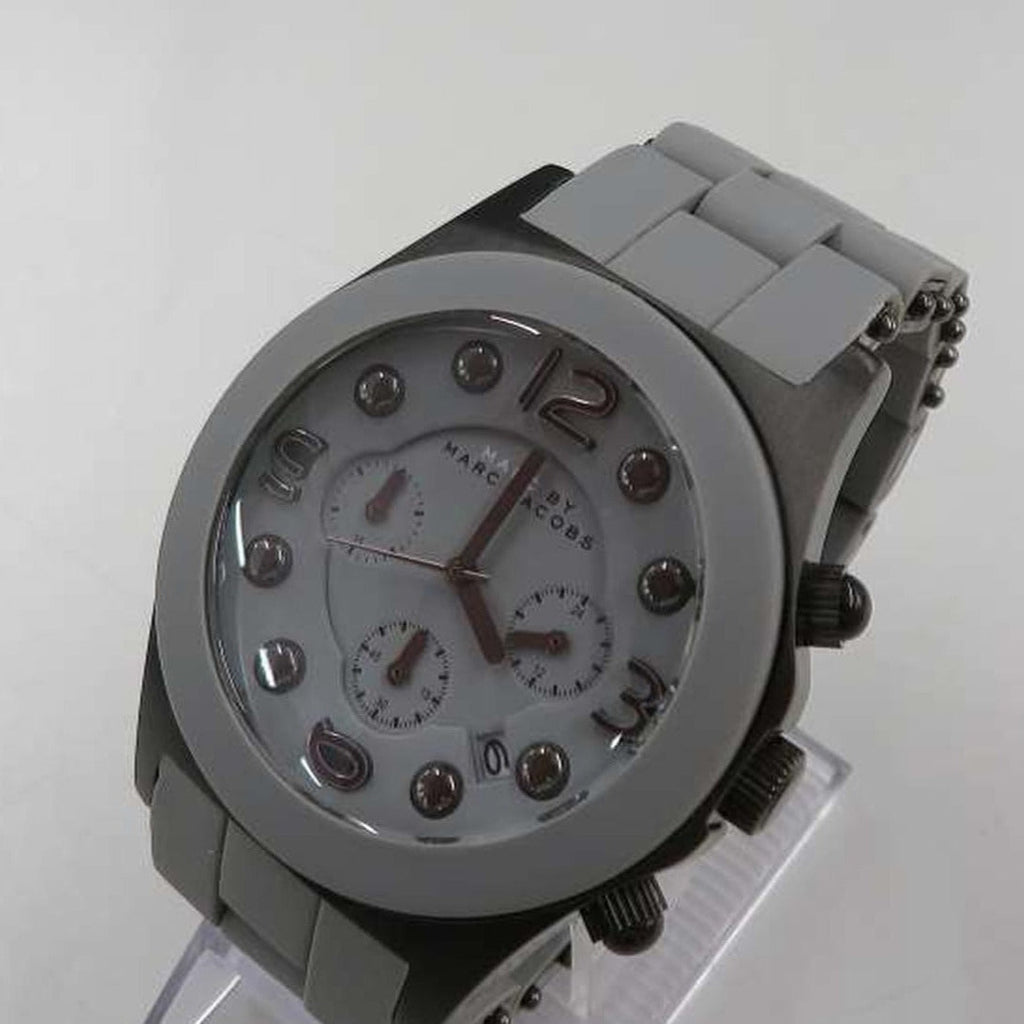 Marc Jacobs Pelly Grey Dial Grey Silicone Strap Watch for Women - MBM2566 Buy Now By Marc Jacobs