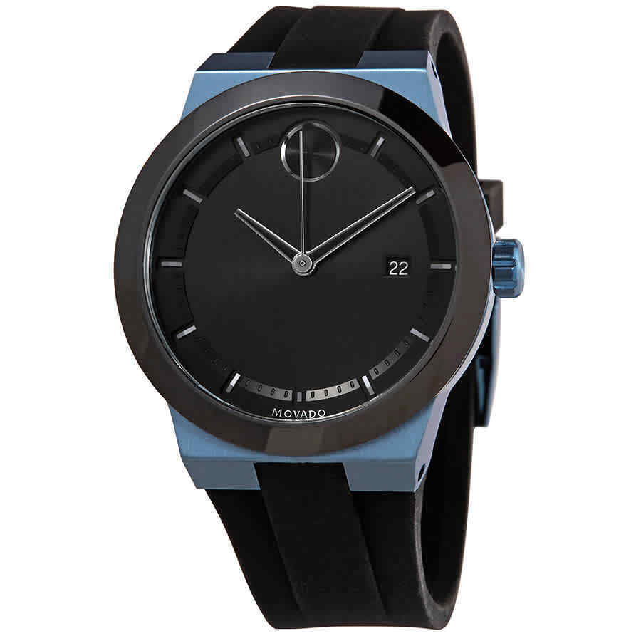 Movado Bold Fusion Black Dial Black Rubber Strap Watch for Men - 3600626 Buy Now By Movado