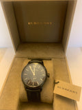 Burberry The Classic Black Dial Black Leather Strap Watch for Men - BU10003 Buy Now By Burberry